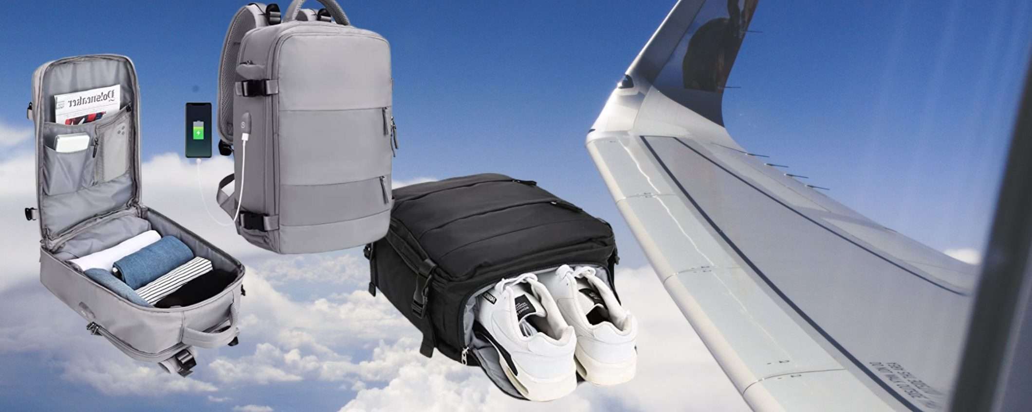Ormai lo usano tutti: con lo zaino bagaglio NON PAGHI più extra in aereo (39€) Ormai lo usano tutti: con lo zaino bagaglio NON PAGHI più extra in aereo (39€)