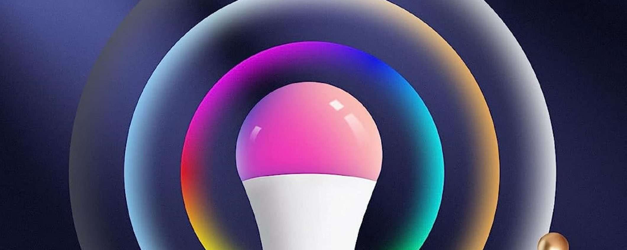 Lampadina multicolore Smart Aigostar: doppio sconto e prezzo WOW (6€) Lampadina multicolore Smart Aigostar: doppio sconto e prezzo WOW (6€)