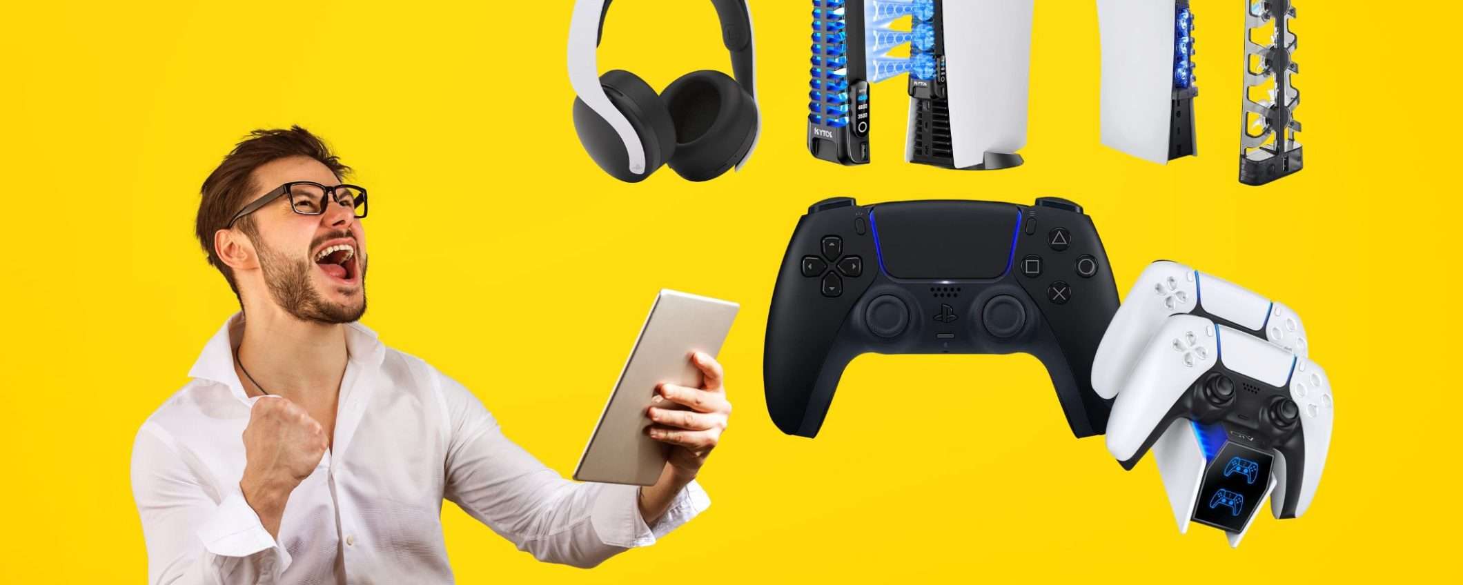 PS5 mania su Amazon: 5 accessori in SUPER SCONTO da comprare OGGI PS5 mania su Amazon: 5 accessori in SUPER SCONTO da comprare OGGI