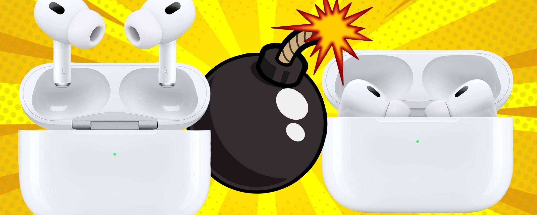 AirPods Pro 2 al prezzo che NESSUNO ha mai osato: vanno a ruba (224€) AirPods Pro 2 al prezzo che NESSUNO ha mai osato: vanno a ruba (224€)