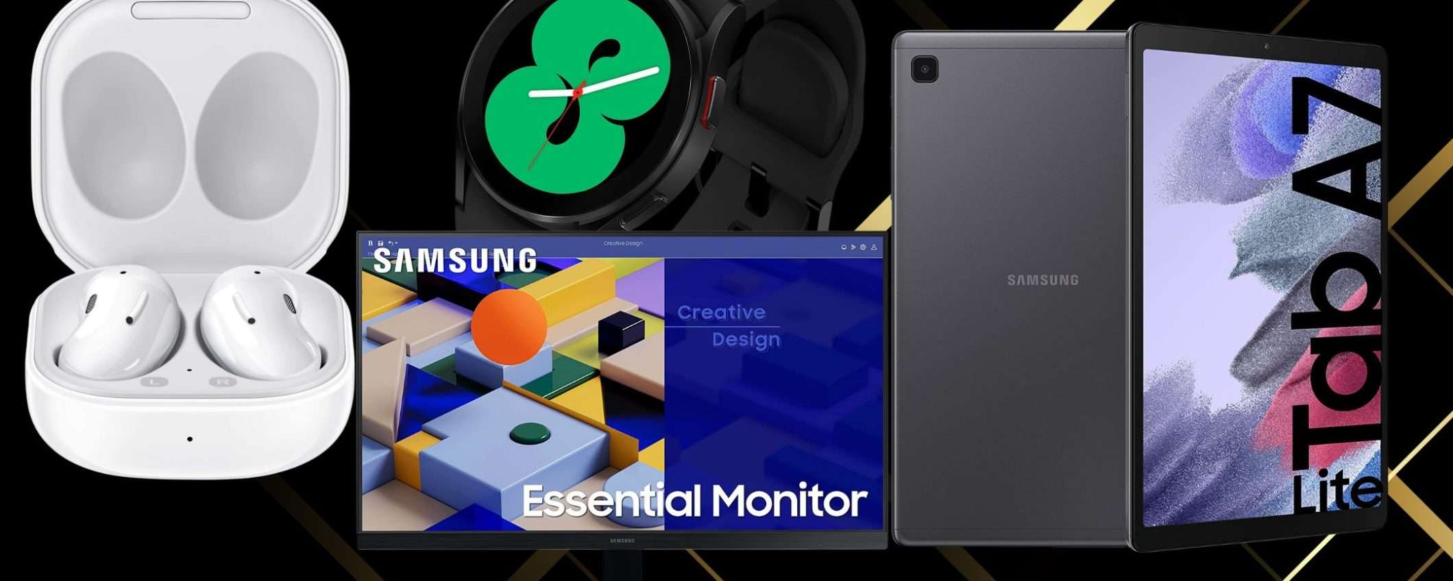 Samsung: FUORITUTTO Amazon, 5 occasioni a partire da 9,99€ (fino a -75%) Samsung: FUORITUTTO Amazon, 5 occasioni a partire da 9,99€ (fino a -75%)