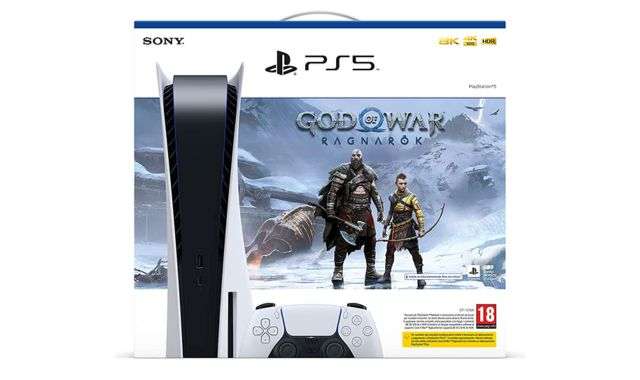 Bundle PS5 God of War Ragnarok offerta Amazon