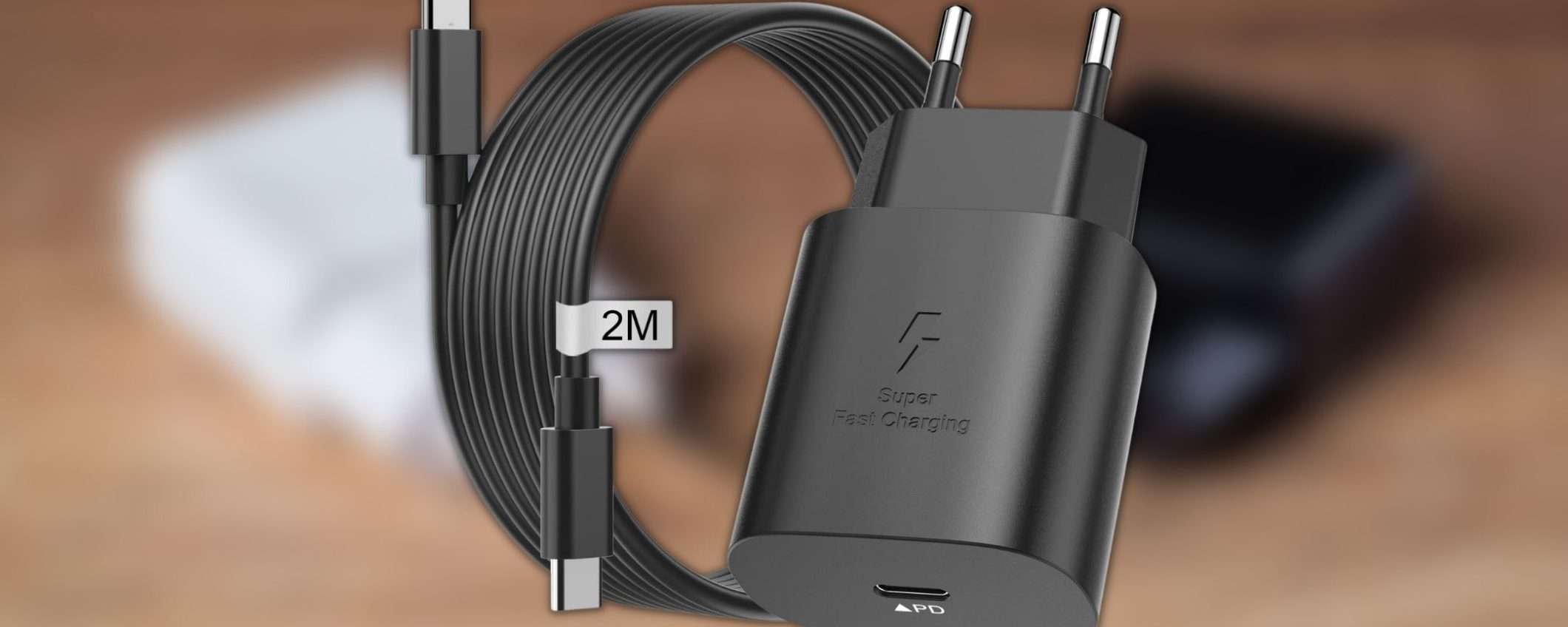 Caricatore USB-C da 25W universale: lo paghi solo 11€ su Amazon Caricatore USB-C da 25W universale: lo paghi solo 11€ su Amazon