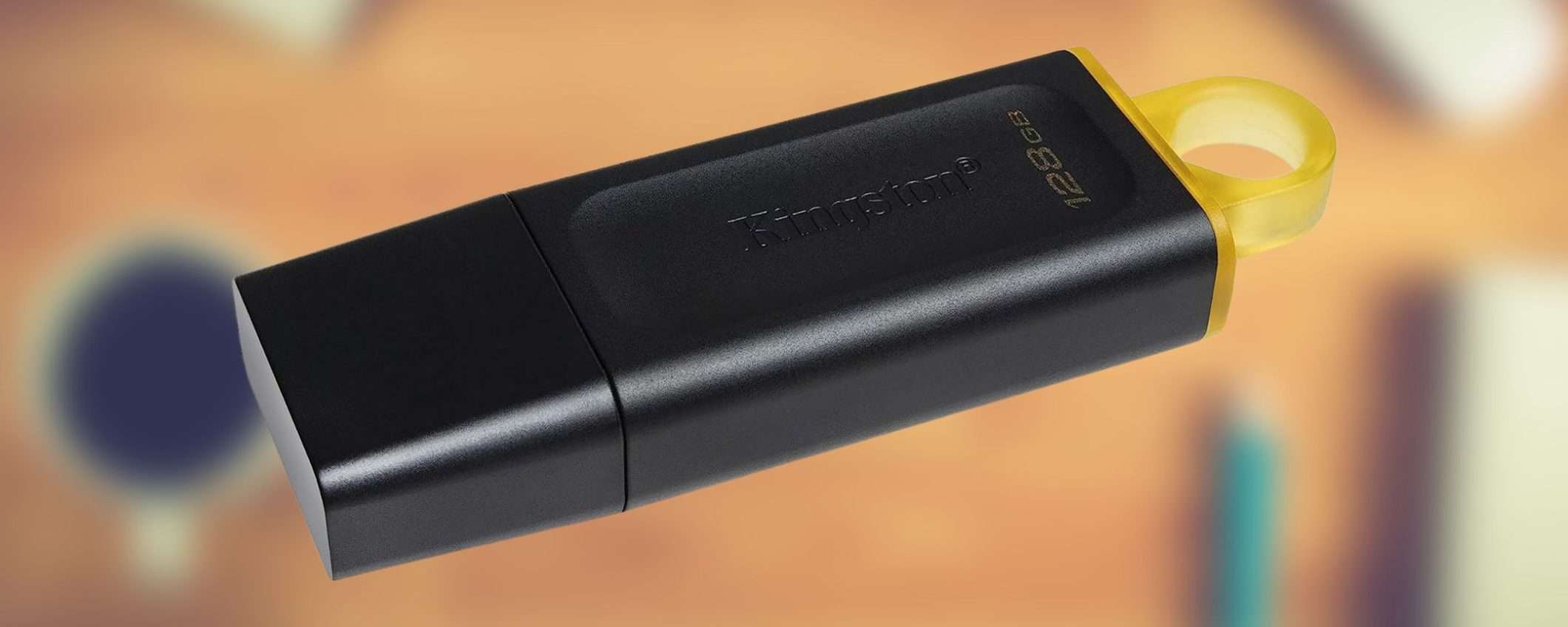 Chiavetta USB 3.2 Kingston da 128GB a soli 9 euro: e se ne compri 4 risparmi Chiavetta USB 3.2 Kingston da 128GB a soli 9 euro: e se ne compri 4 risparmi