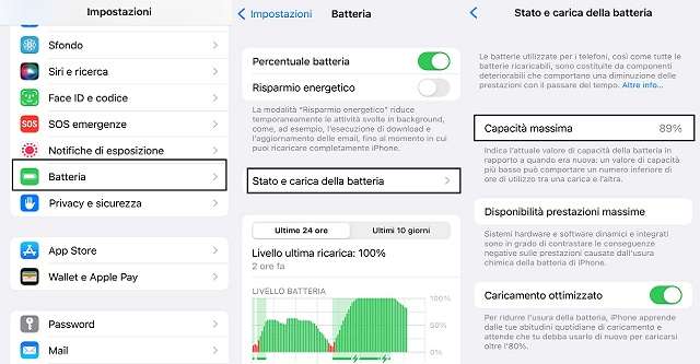 Come verificare lo stato di salute della batteria su IPhone