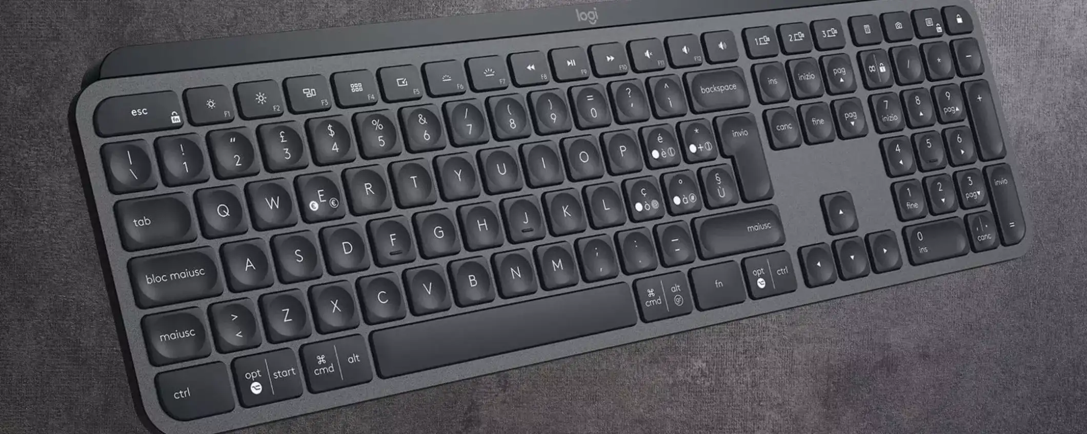 Logitech MX Keys: la tastiera wireless da acquistare immediatamente (-39%) Logitech MX Keys: la tastiera wireless da acquistare immediatamente (-39%)