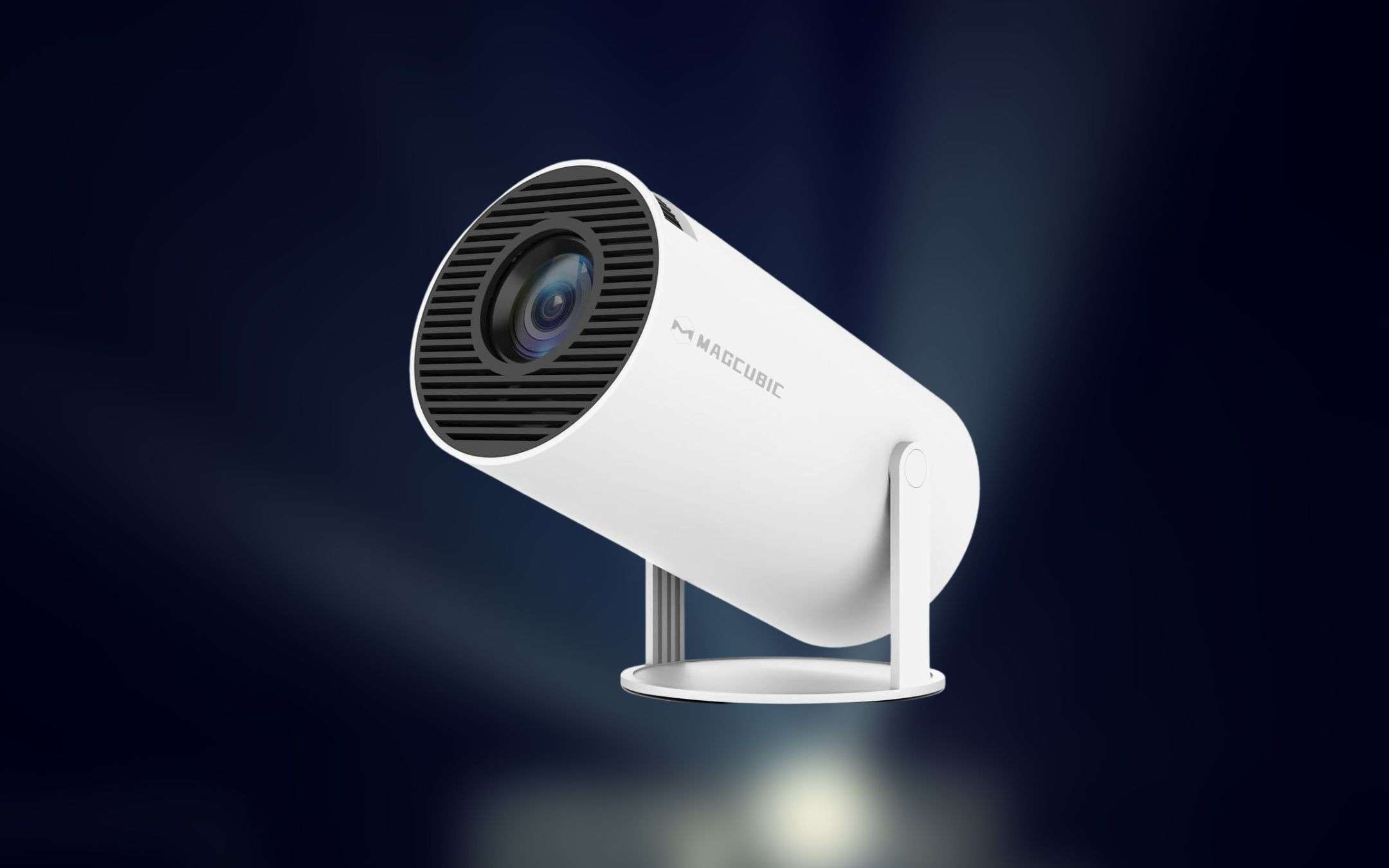 AGIMA X1 Mini Proiettore Smart 1080P 4K Con Android TV Integrato, Correzione Automatica Trapezio, Rotazione 180°, Nero