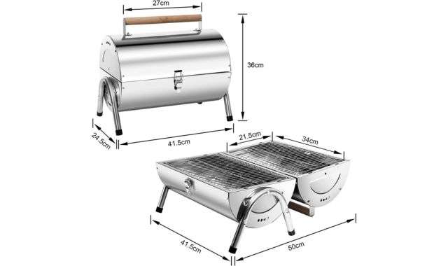 Misure barbecue portatile