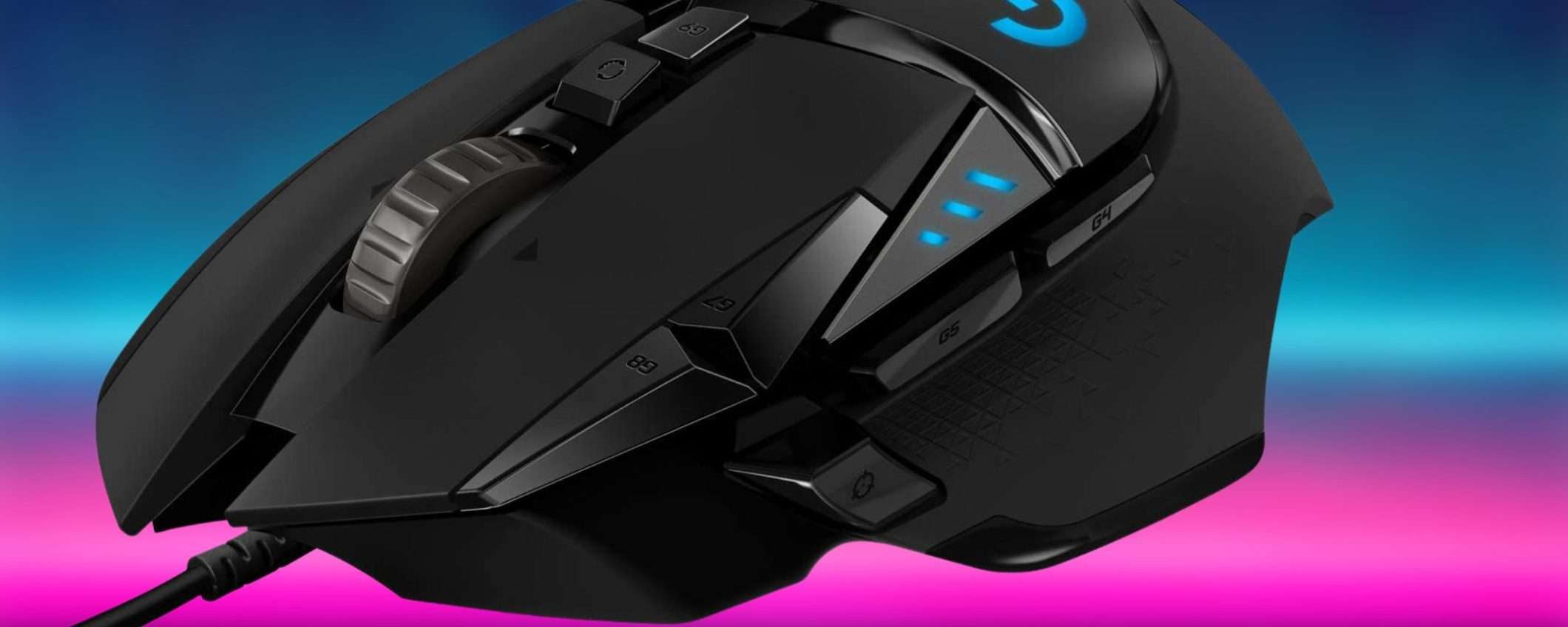 Logitech G502 Hero: un SUPER mouse da gaming ad un prezzo SHOCK (-52%) Logitech G502 Hero: un SUPER mouse da gaming ad un prezzo SHOCK (-52%)