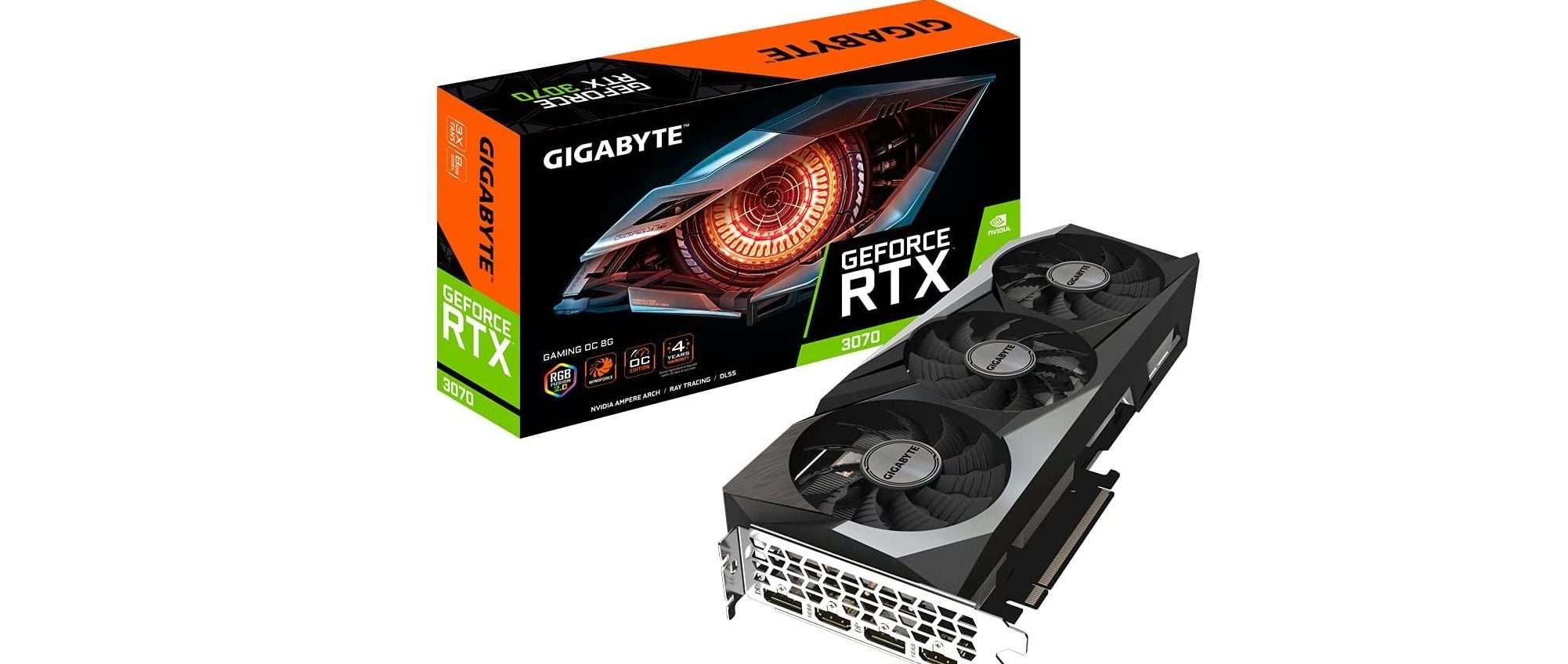 NVIDIA RTX 3070 in offerta al prezzo più basso di sempre su Amazon NVIDIA RTX 3070 in offerta al prezzo più basso di sempre su Amazon