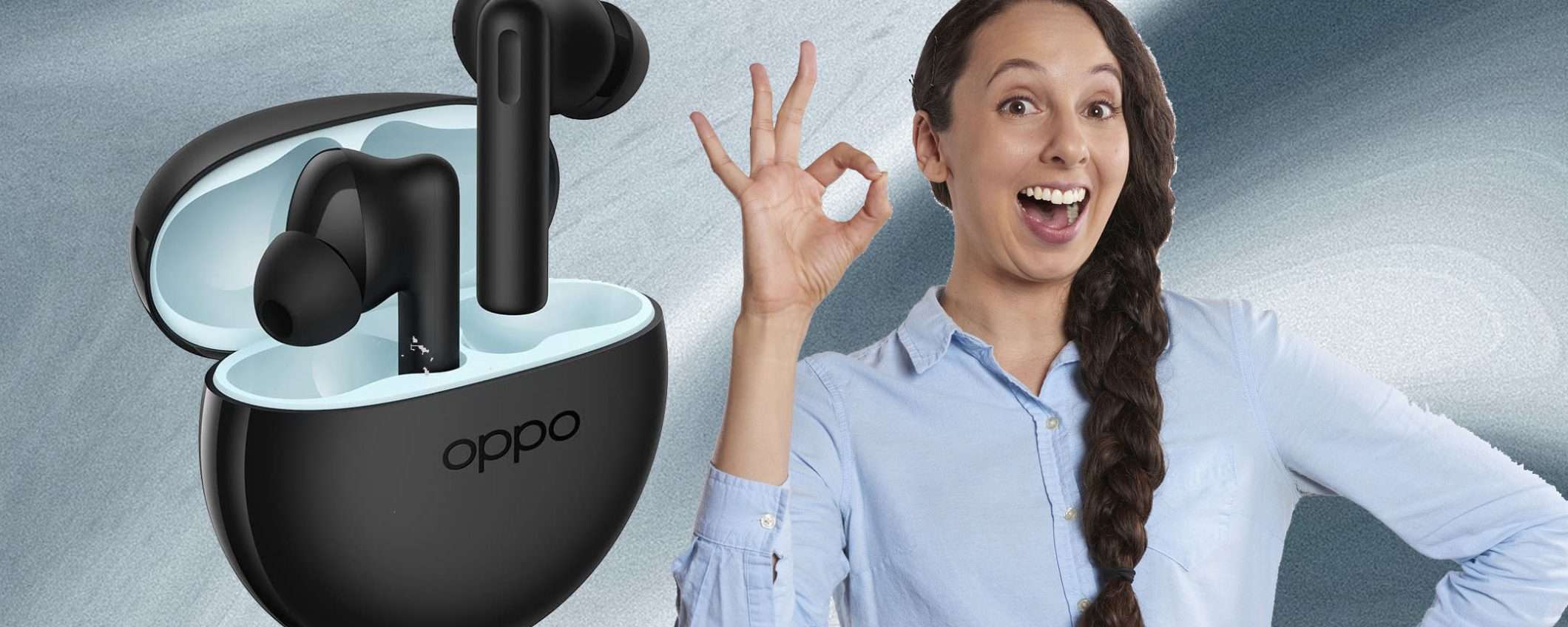 OPPO Enco Buds2 con sconto PAZZESCO del 50%, solo su Amazon OPPO Enco Buds2 con sconto PAZZESCO del 50%, solo su Amazon
