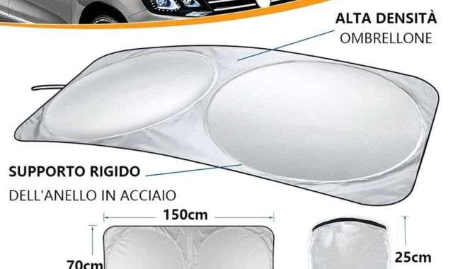 Parasole per auto innovativo