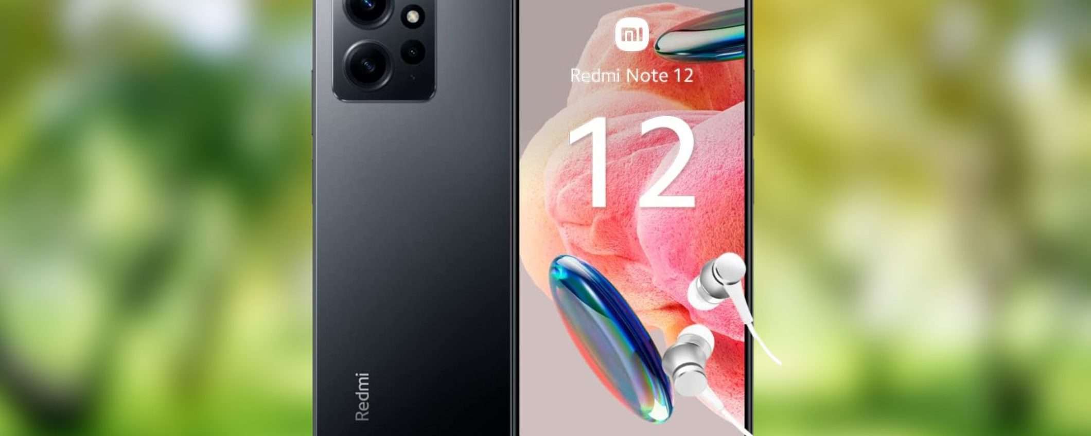 Redmi Note 12: display 120Hz, 5000mAh e tripla fotocamera a prezzo BOMBA