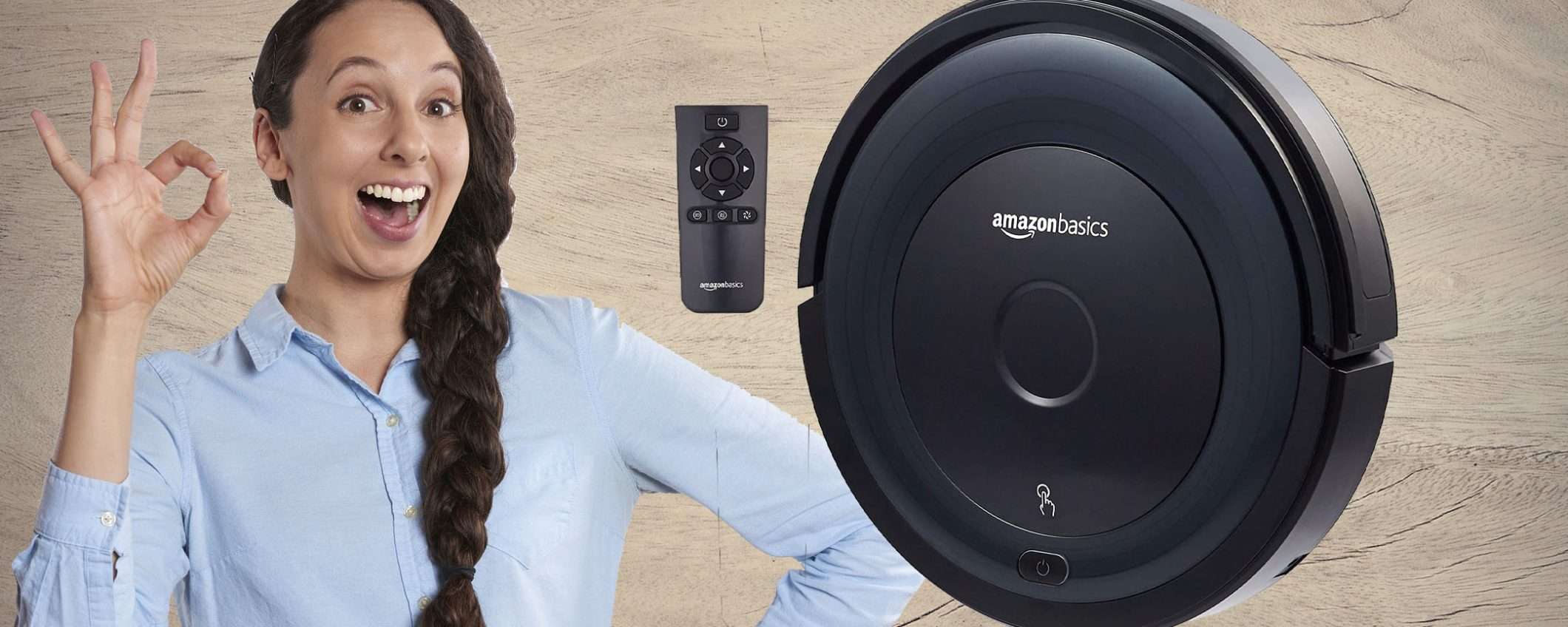 Robot Aspirapolvere Slim con kit di accessori: sconto TOP su Amazon Robot Aspirapolvere Slim con kit di accessori: sconto TOP su Amazon