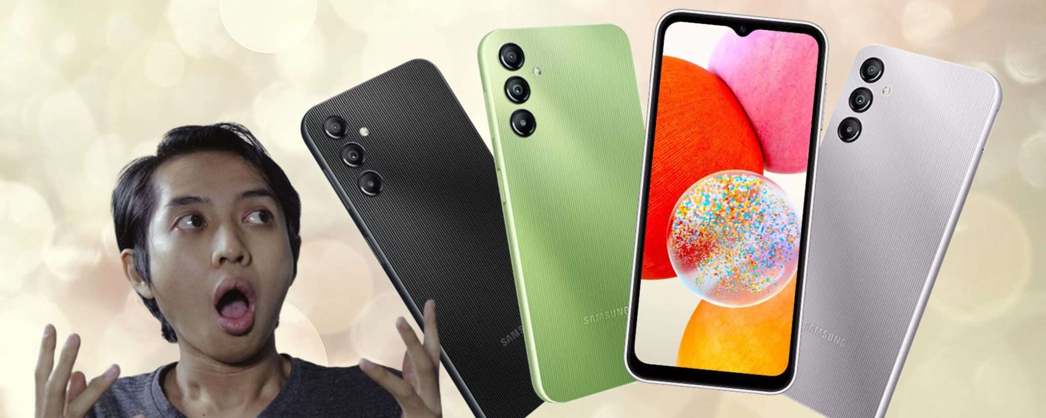 Samsung Galaxy A14 5G in offerta: sconto TOP del 33% solo su Amazon Samsung Galaxy A14 5G in offerta: sconto TOP del 33% solo su Amazon