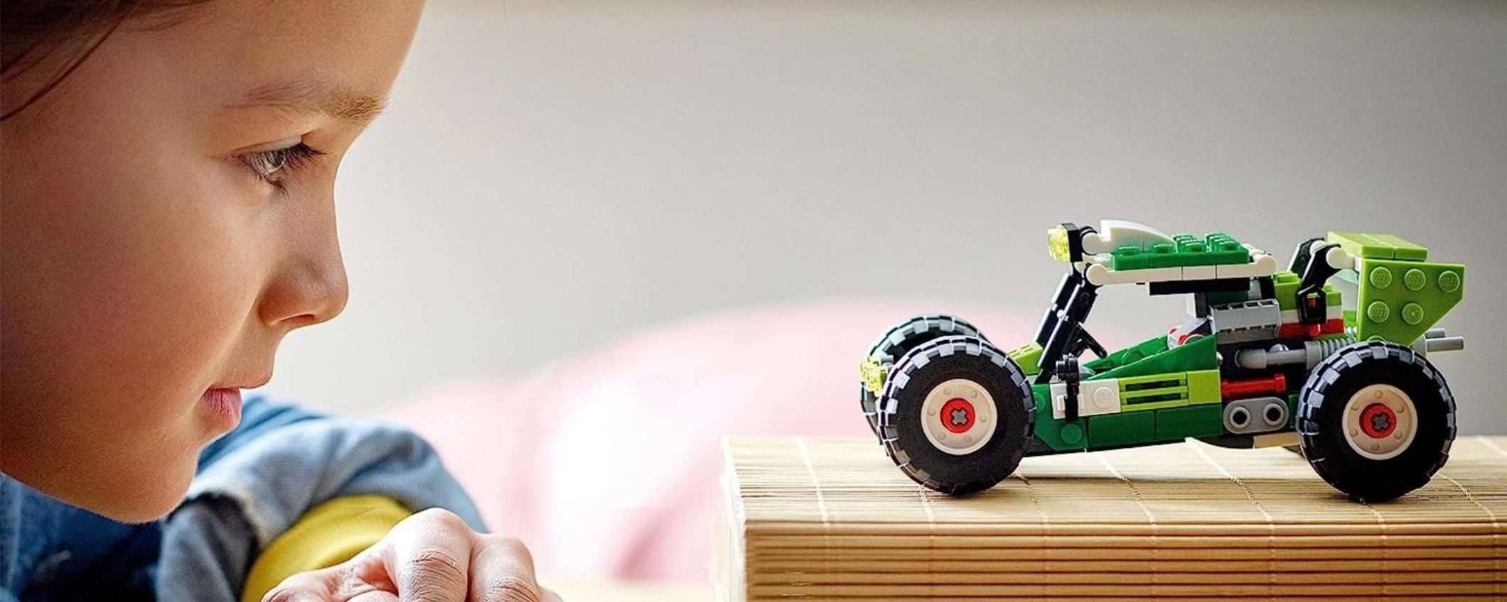 Set LEGO 3 in 1 Buggy Fuoristrada in offerta a 10 euro: divertimento assicurato Set LEGO 3 in 1 Buggy Fuoristrada in offerta a 10 euro: divertimento assicurato