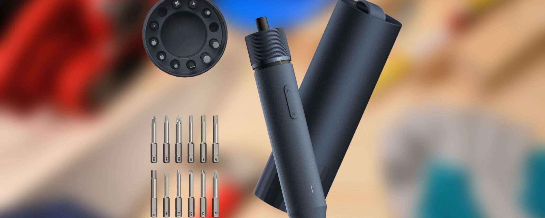 Set cacciavite elettrico: 3 velocità, 12 punte e il 30% di sconto su Amazon Set cacciavite elettrico: 3 velocità, 12 punte e il 30% di sconto su Amazon