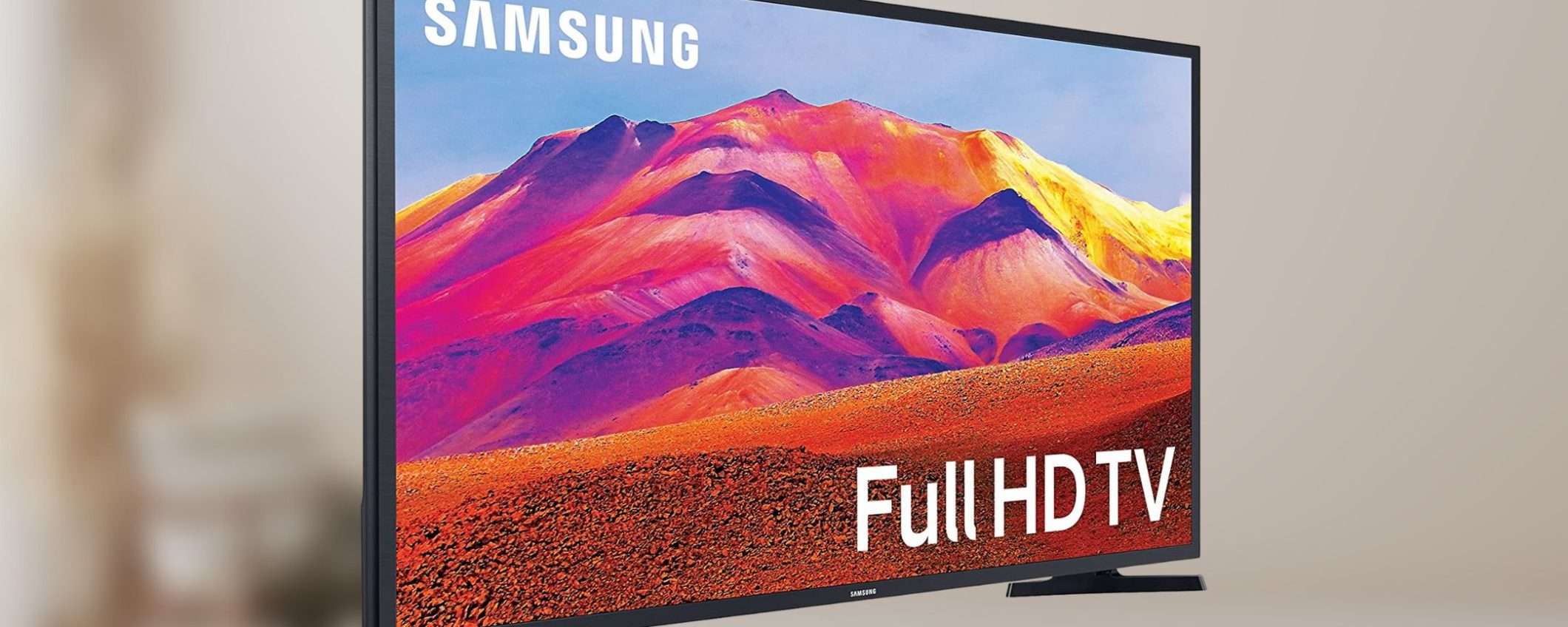 Smart TV Samsung per cucina o camera da letto: questo modello 2023 è in super sconto Smart TV Samsung per cucina o camera da letto: questo modello 2023 è in super sconto