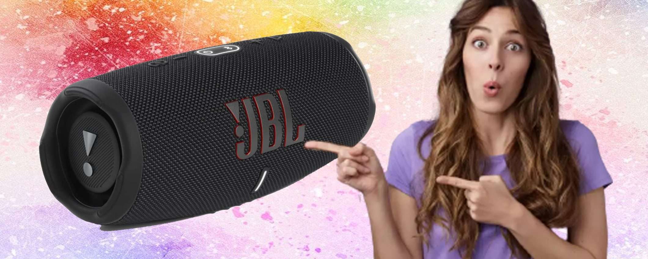 JBL Charge 5: potenza, robustezza ed eleganza con uno sconto del 20%