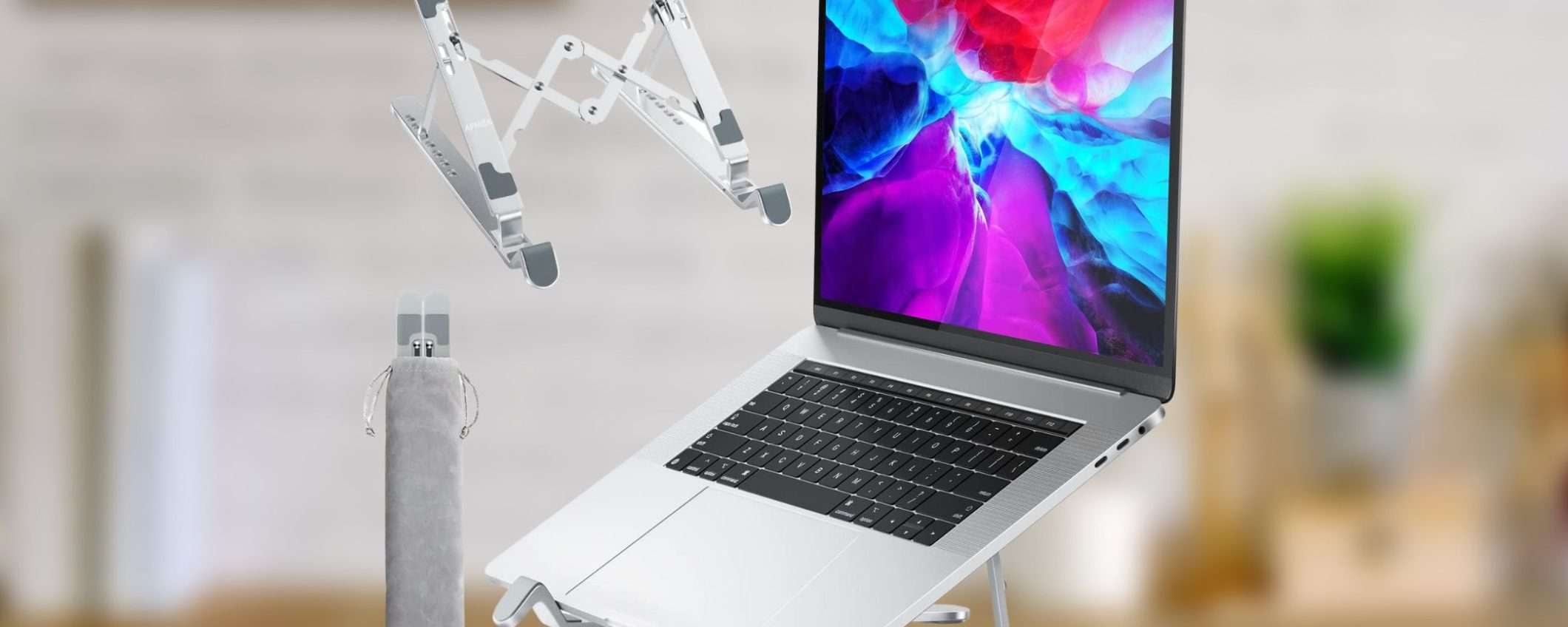 Supporto per PC portatile: pratico e comodo, su Amazon a 13€ Supporto per PC portatile: pratico e comodo, su Amazon a 13€