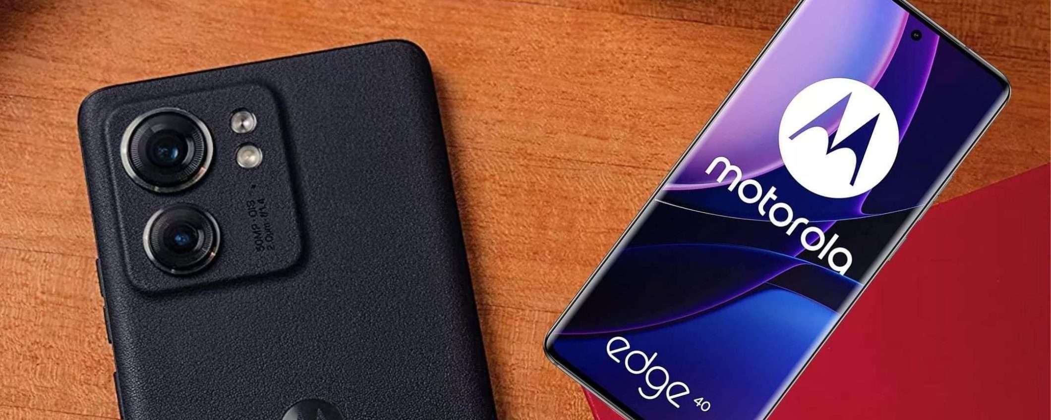 Motorola Edge 40: lo paghi pochissimo, anche in comode rate (-12%)