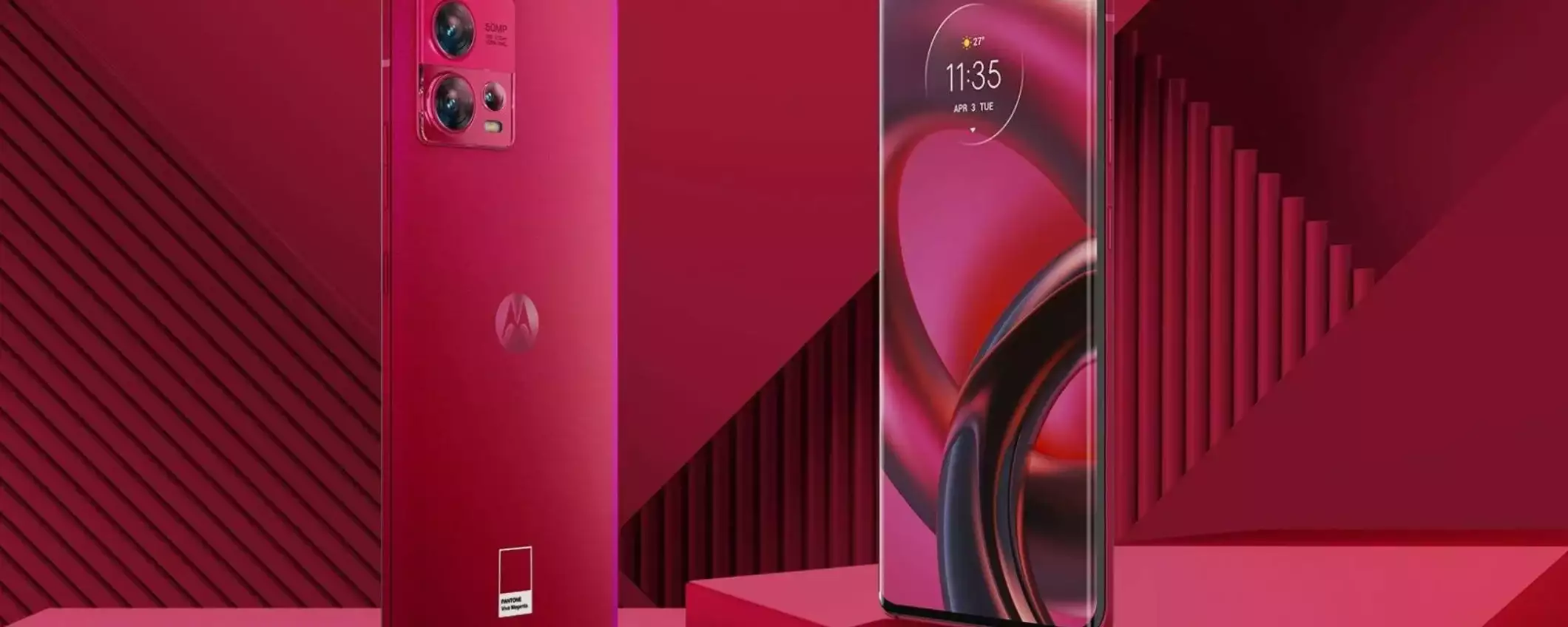 Motorola Edge 30 Fusion Magenta: il mediogamma più bello che ci sia, ad un prezzo PAZZESCO