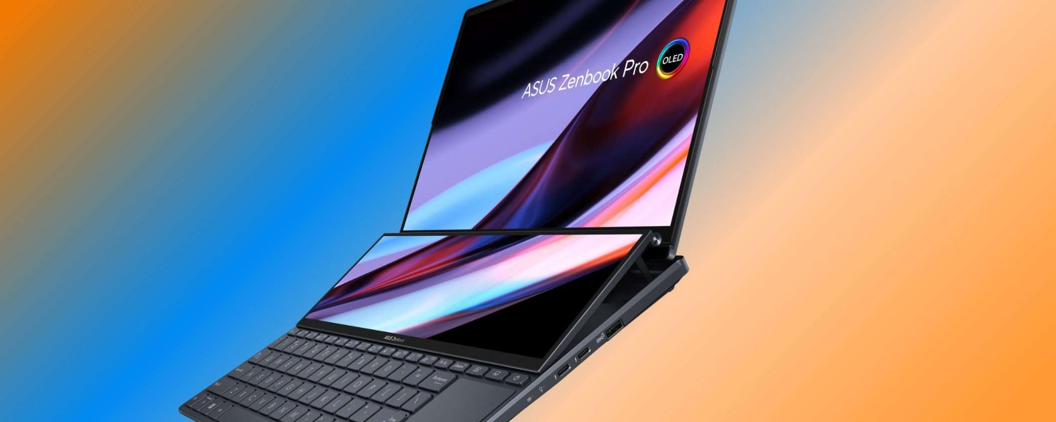 Asus Zenbook Pro Duo 14 OLED: il PC più incredibile che ci sia per i grafici, OGGI a meno di 1900€ Asus Zenbook Pro Duo 14 OLED: il PC più incredibile che ci sia per i grafici, OGGI a meno di 1900€