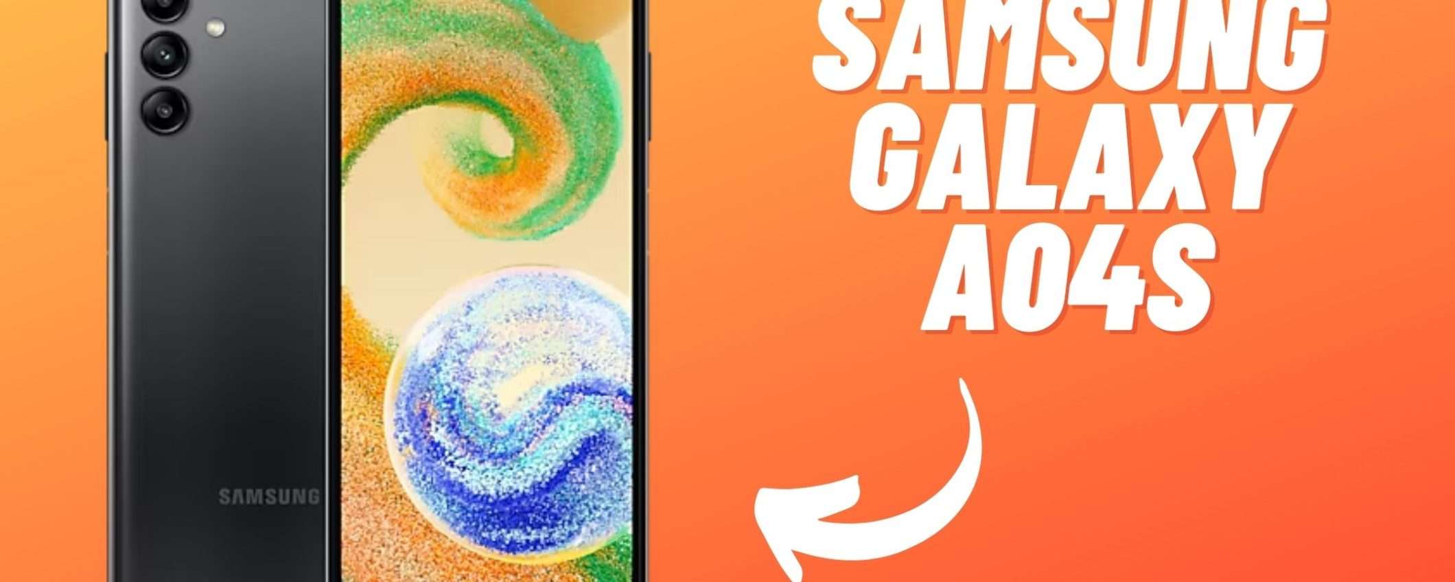 Samsung Galaxy A04s: costa POCHISSIMO (meno di 119€) ma offre tanto Samsung Galaxy A04s: costa POCHISSIMO (meno di 119€) ma offre tanto