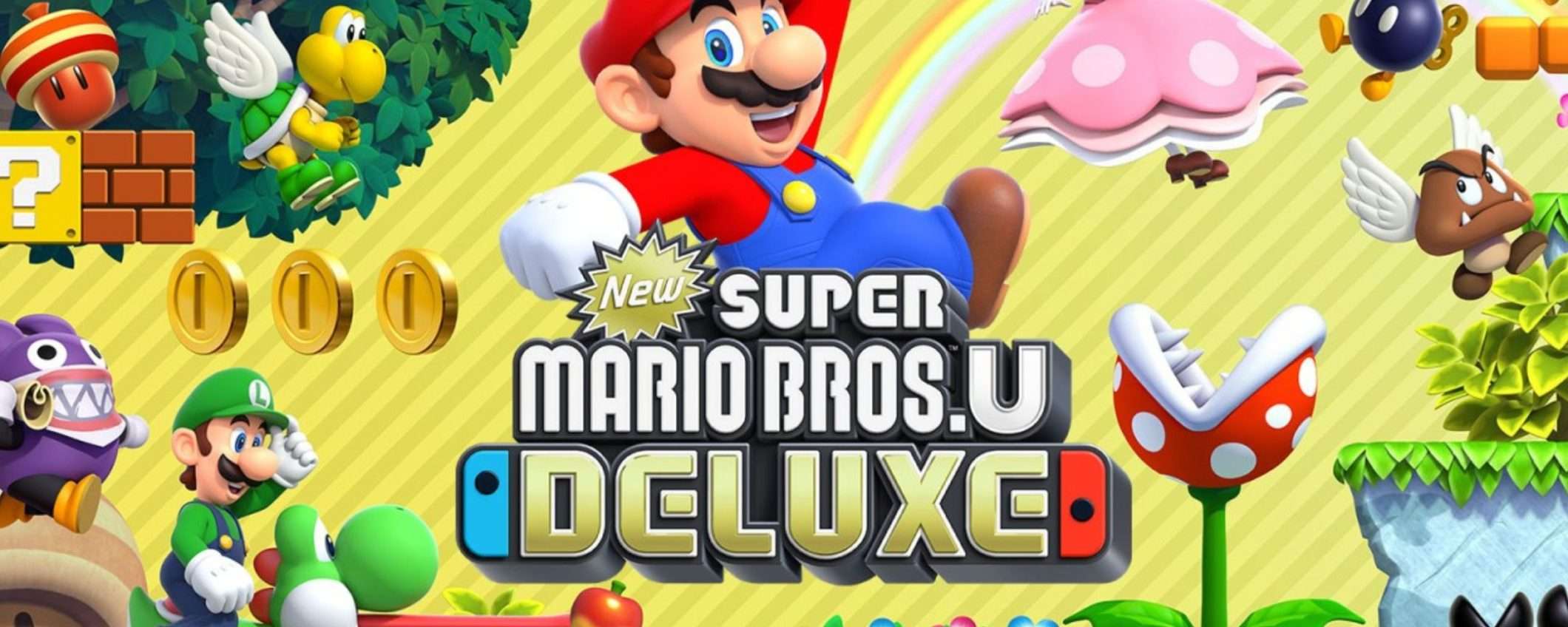 New Super Mario Bros U Deluxe a meno di 50€: il gioco più iconico che ci sia New Super Mario Bros U Deluxe a meno di 50€: il gioco più iconico che ci sia