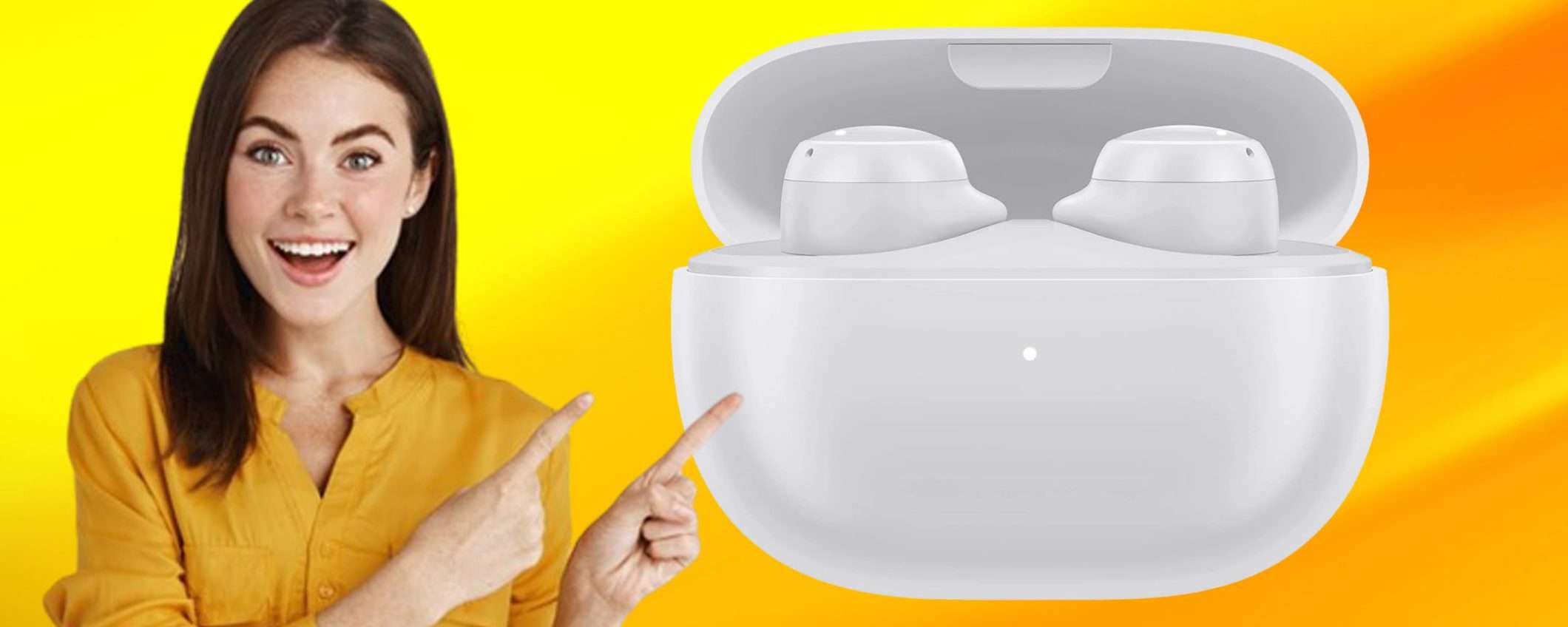 Xiaomi Redmi Buds 3 Lite scontati del 37%: tuoi al prezzo BOMBA Xiaomi Redmi Buds 3 Lite scontati del 37%: tuoi al prezzo BOMBA