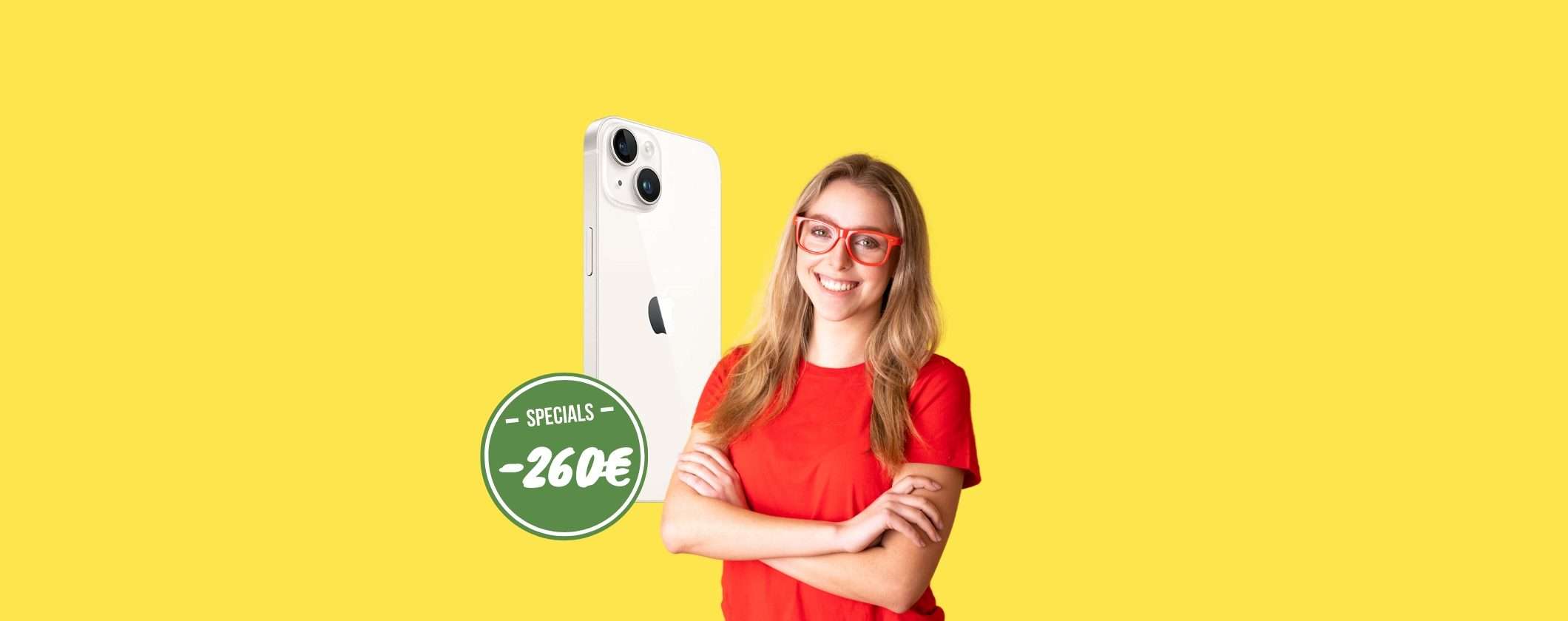 Acquista un iPhone 14 e risparmia 260€: scopri come fare Acquista un iPhone 14 e risparmia 260€: scopri come fare