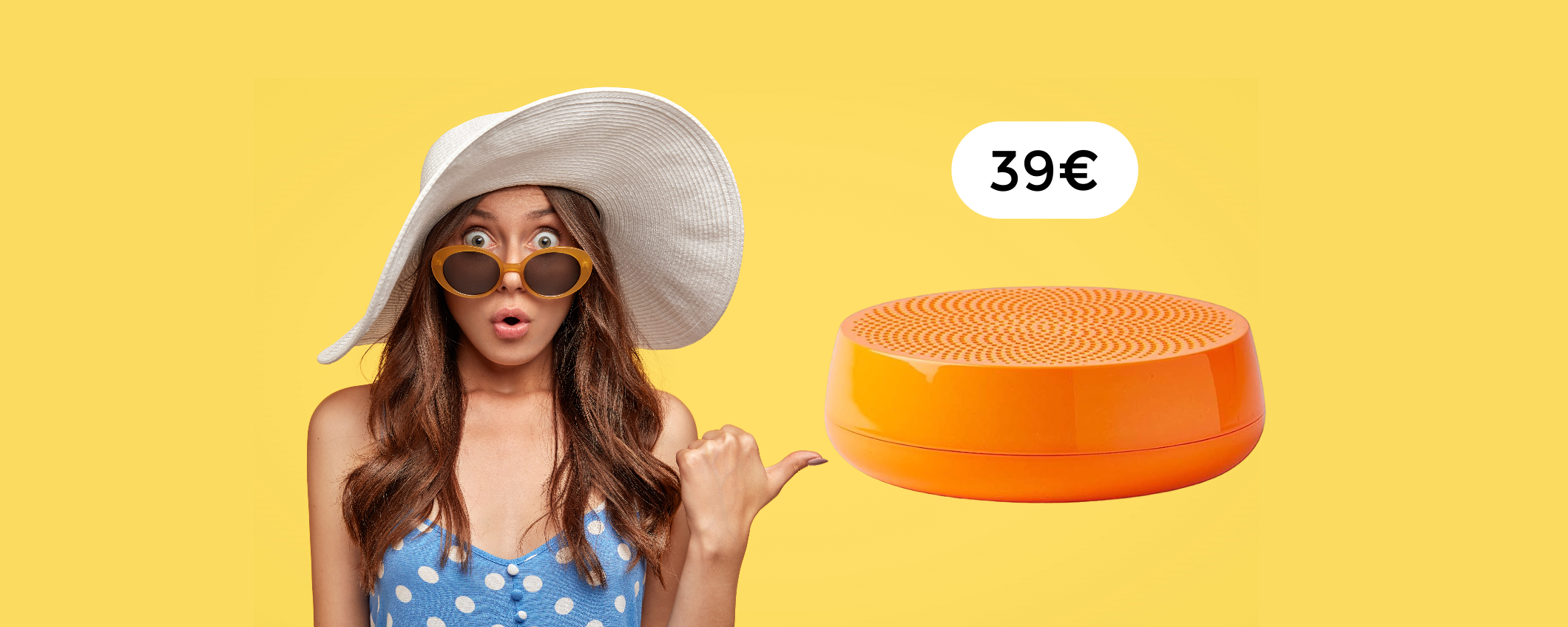 Altoparlante Bluetooth PERFETTO per l'estate: vivace e potente (39€)