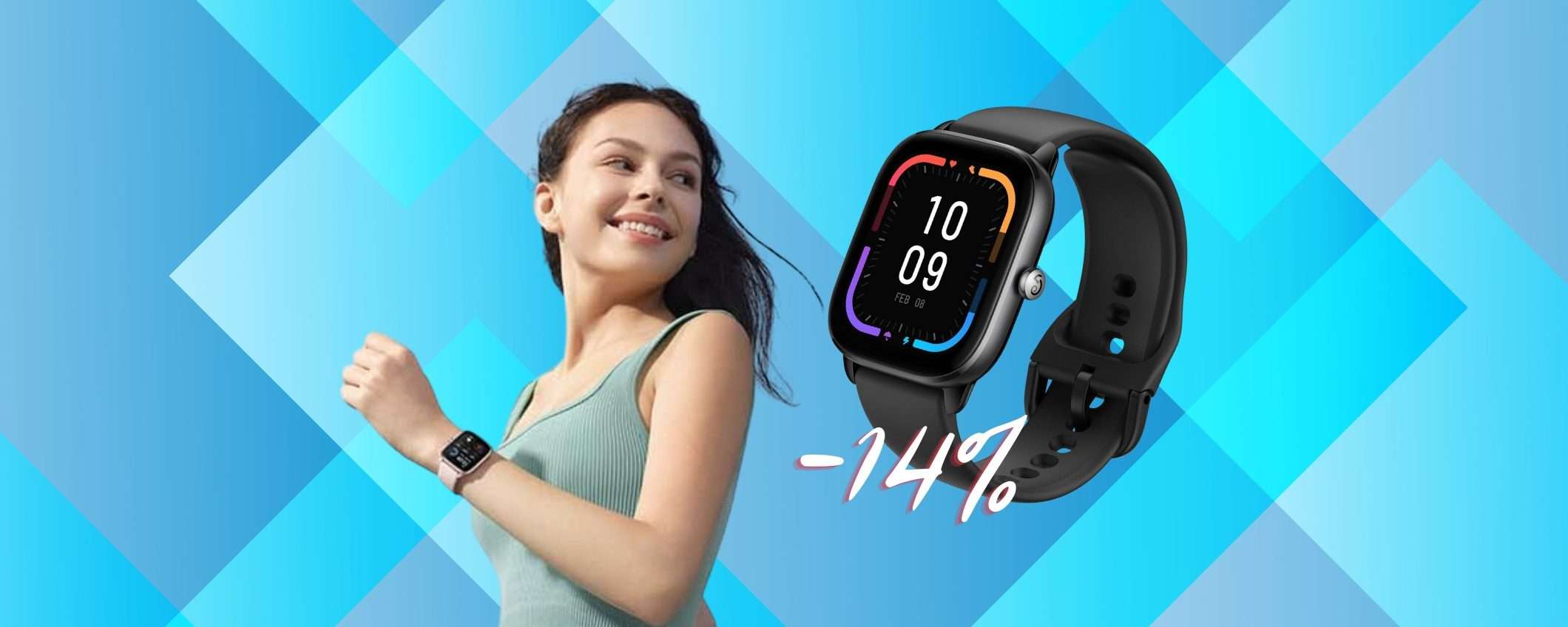 Amazfit GTS 4 Mini: lo smartwatch delle meraviglie a un OTTIMO prezzo Amazfit GTS 4 Mini: lo smartwatch delle meraviglie a un OTTIMO prezzo