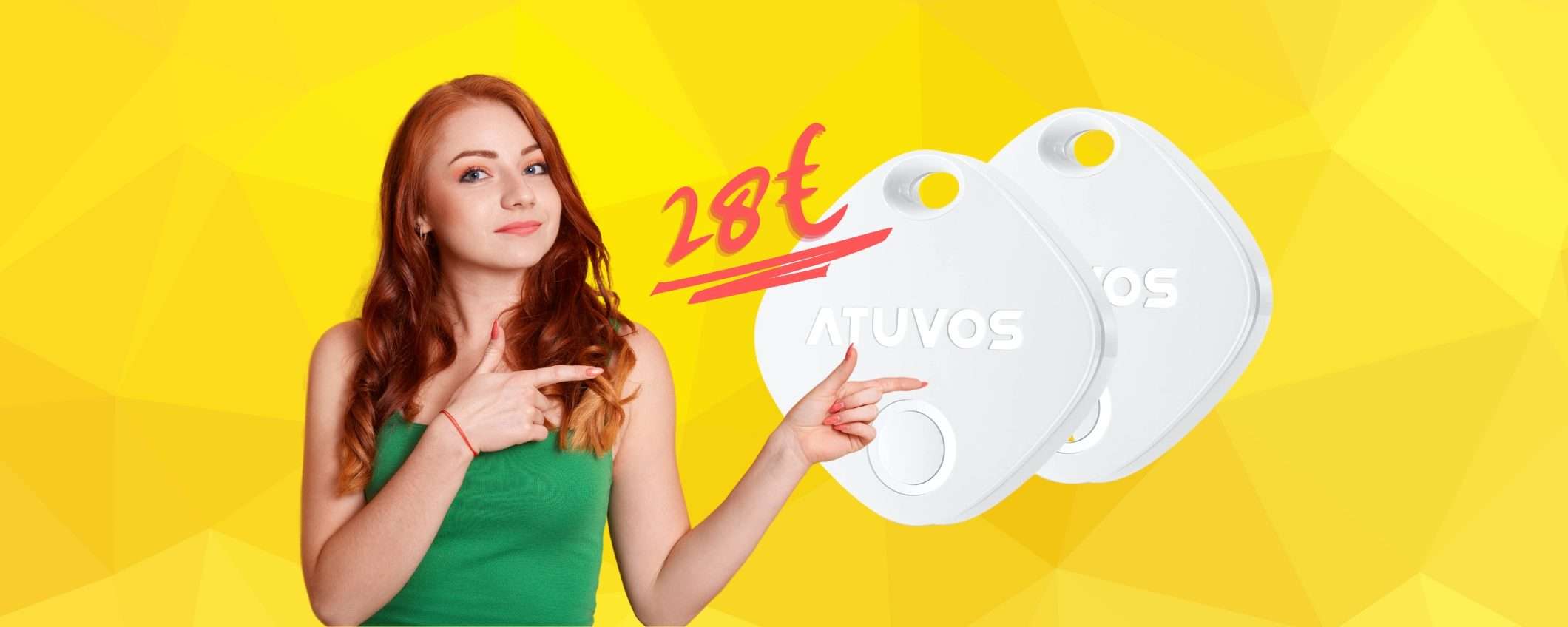 Atuvos: 2 smart tracker tag trova oggetti a soli 28€ su Amazon Atuvos: 2 smart tracker tag trova oggetti a soli 28€ su Amazon