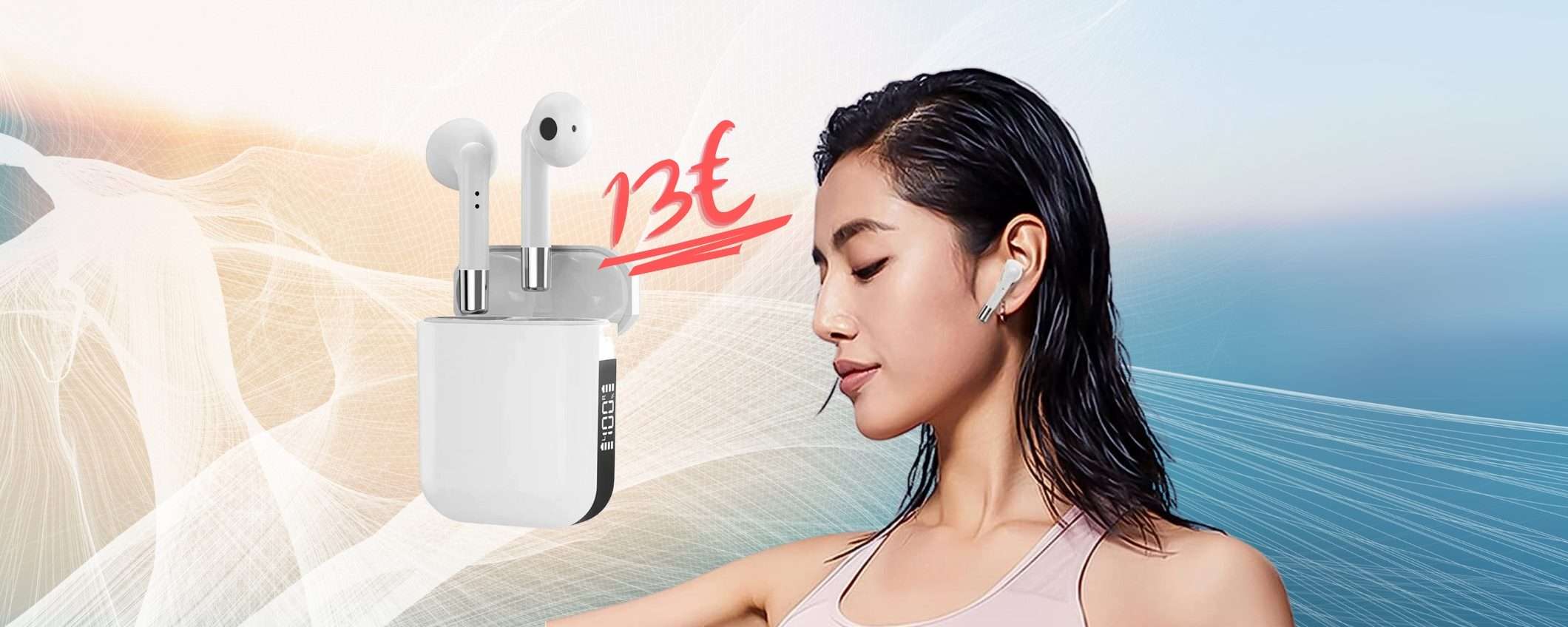 Auricolari Bluetooth per chiamate, musica e sport: 13€ con il COUPON Auricolari Bluetooth per chiamate, musica e sport: 13€ con il COUPON