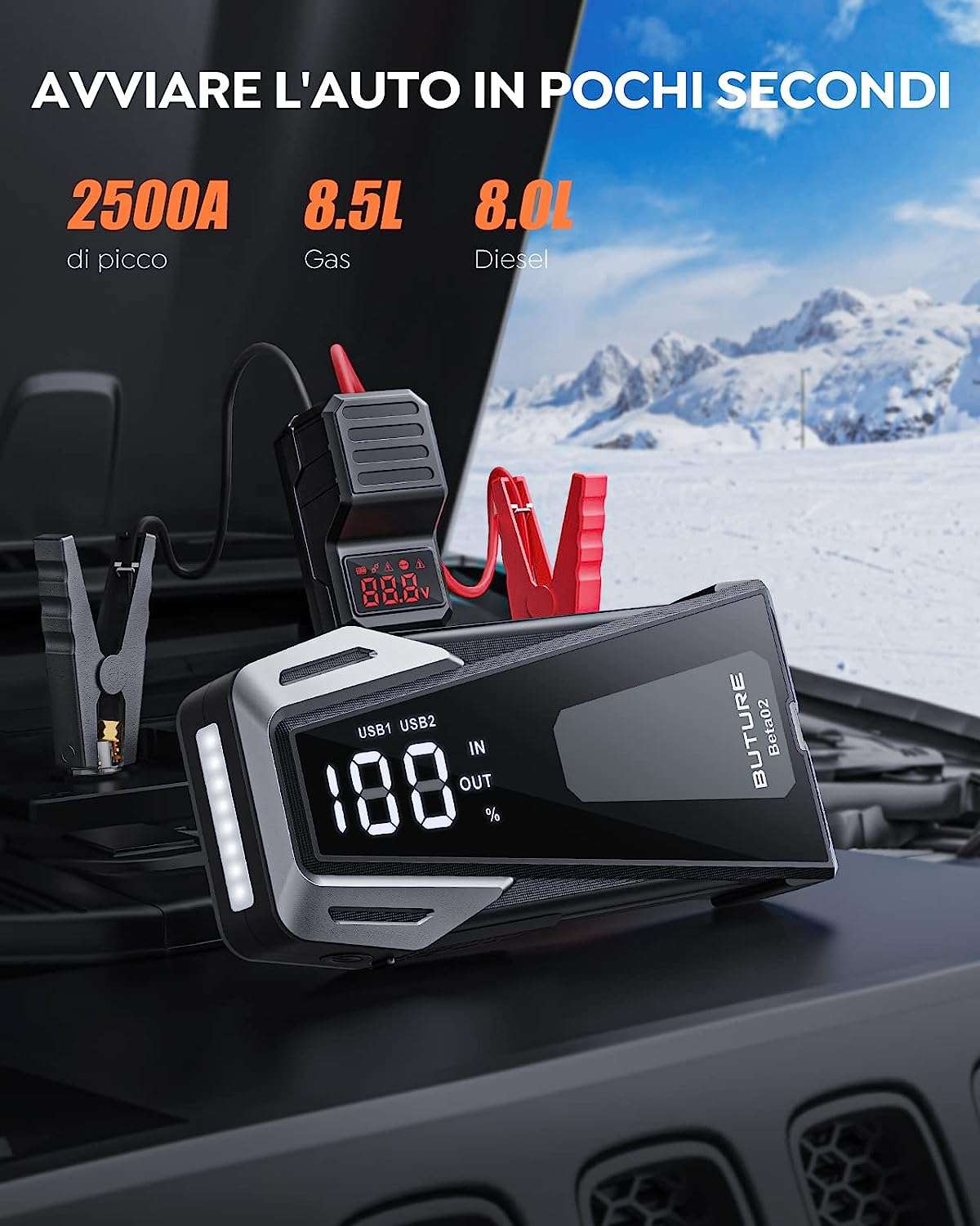 avviatore-batteria-auto-doppio-sconto-amazon-61e-potente
