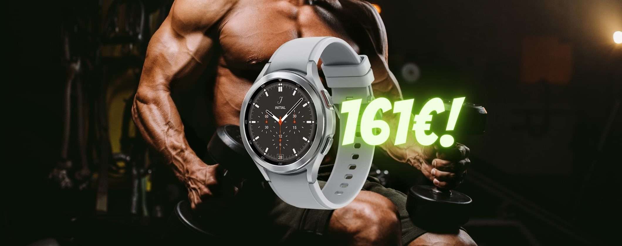 BOMBA Samsung Galaxy Watch4 Classic: oggi lo acquisti a soli 161€ BOMBA Samsung Galaxy Watch4 Classic: oggi lo acquisti a soli 161€