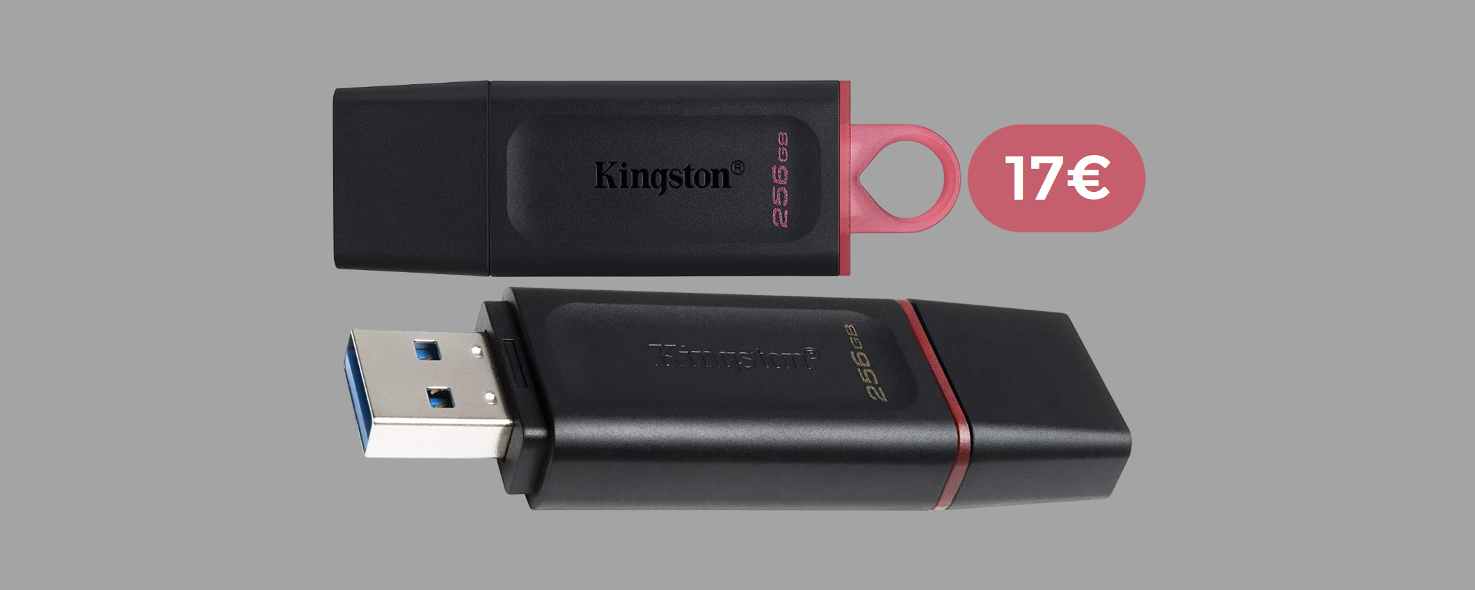 Chiavetta USB 256GB: la BOMBA del giorno è tua con soli 17€