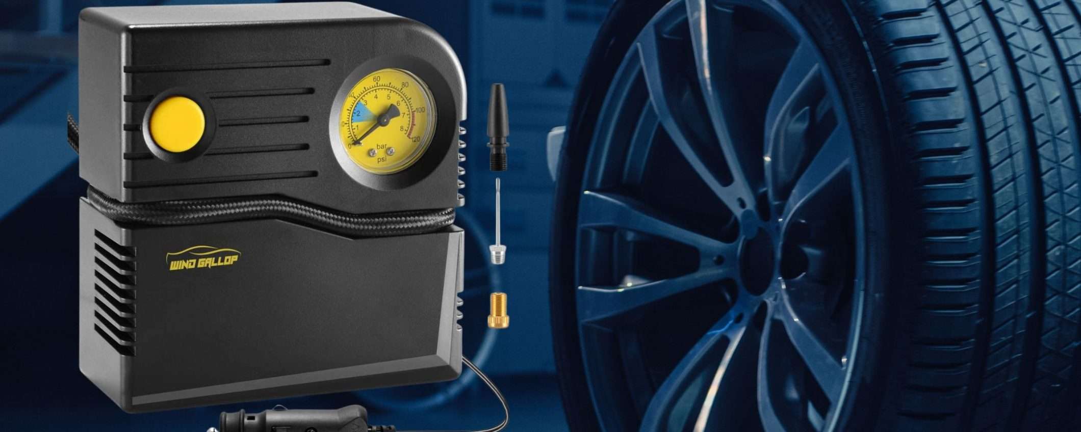Bastano 20€ per questo PAZZESCO compressore portatile per auto Bastano 20€ per questo PAZZESCO compressore portatile per auto