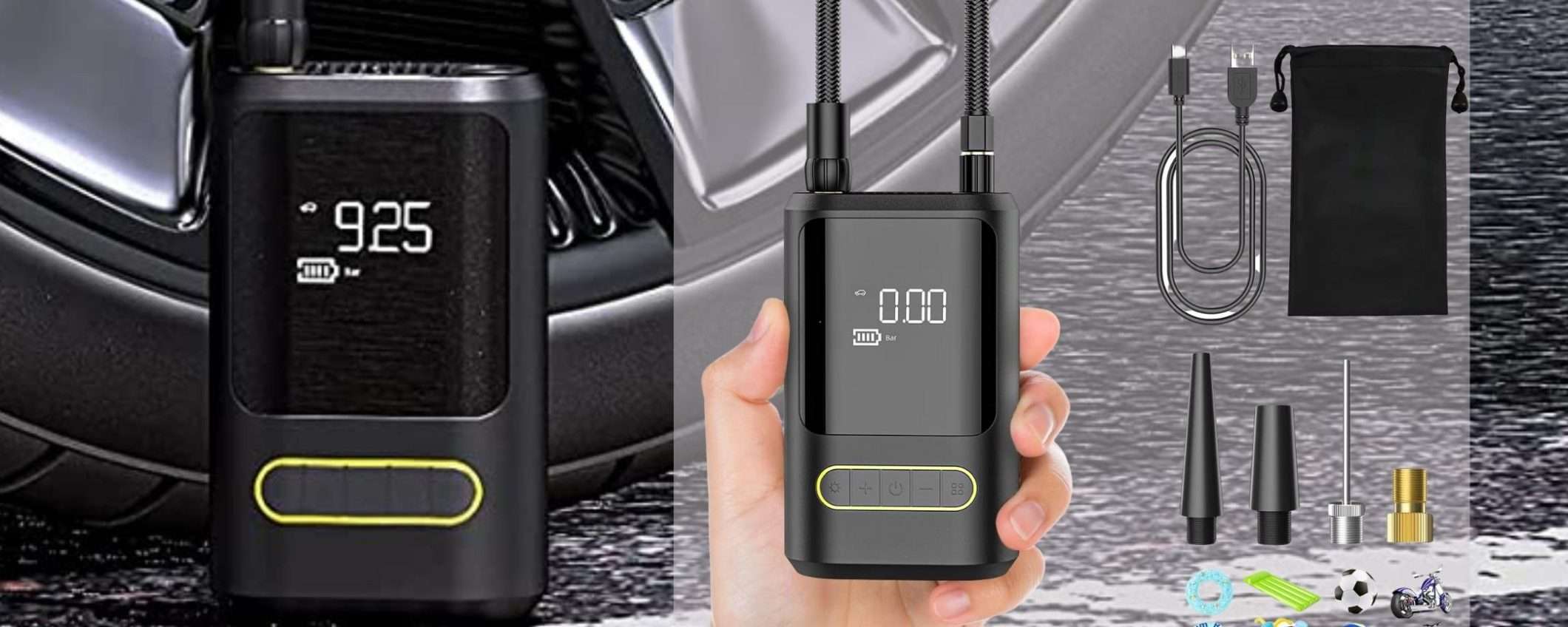 Da prendere subito: compressore portatile POTENTISSIMO a prezzo WOW (27€) Da prendere subito: compressore portatile POTENTISSIMO a prezzo WOW (27€)