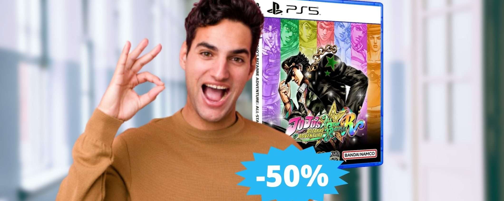 JoJo's Bizarre Adventure: All Star Battle R PS5 - sconto FOLLE del 50% JoJo's Bizarre Adventure: All Star Battle R PS5 - sconto FOLLE del 50%