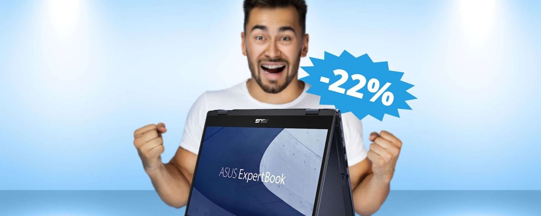 ASUS ExpertBook B3 Flip: il notebook business versatile in mega sconto ASUS ExpertBook B3 Flip: il notebook business versatile in mega sconto
