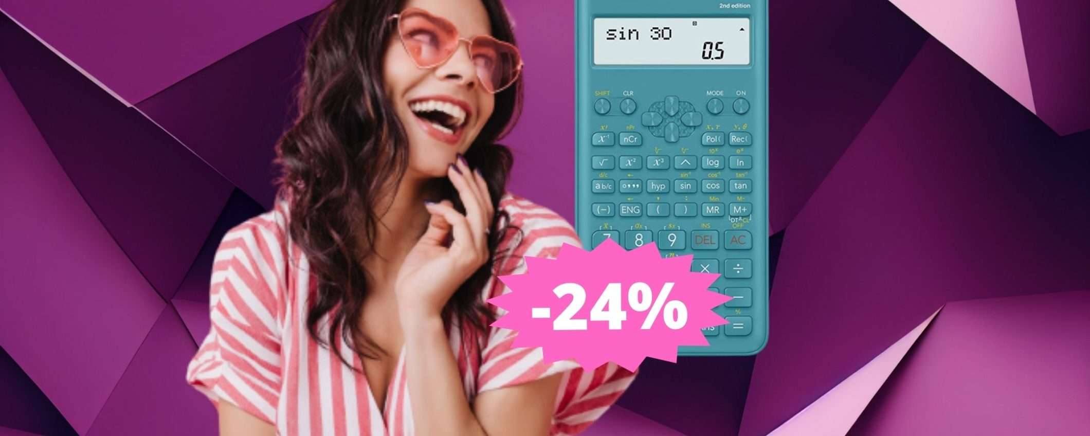 Calcolatrice scientifica Casio: ottima occasione su Amazon Calcolatrice scientifica Casio: ottima occasione su Amazon