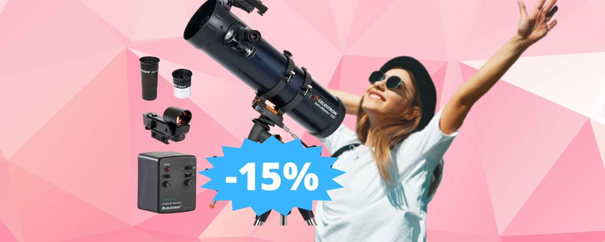 Celestron Astromaster: un telescopio eccezionale ad un prezzo speciale Celestron Astromaster: un telescopio eccezionale ad un prezzo speciale