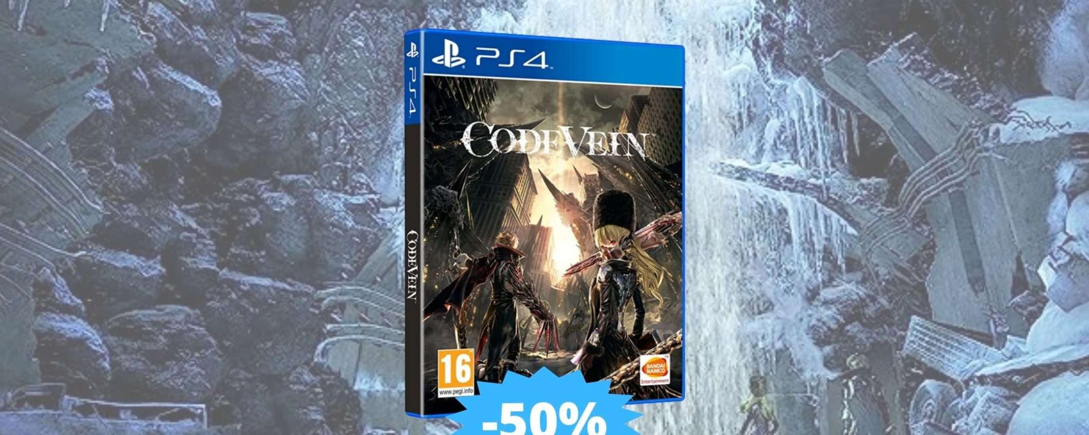 Code Vein PS4: l'epica avventura anime, in sconto del 50% su Amazon Code Vein PS4: l'epica avventura anime, in sconto del 50% su Amazon