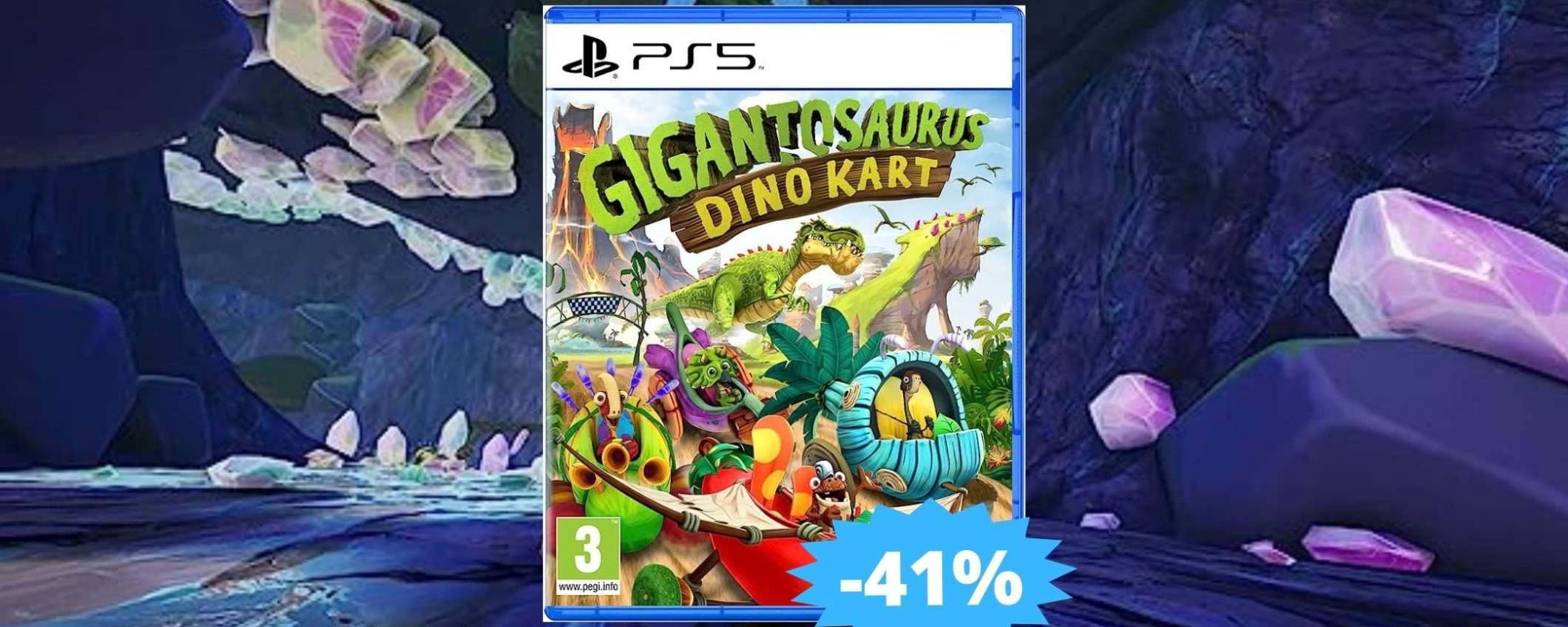 Gigantosaurus Dino Kart per PS5: corse sfrenate in MEGA sconto Gigantosaurus Dino Kart per PS5: corse sfrenate in MEGA sconto