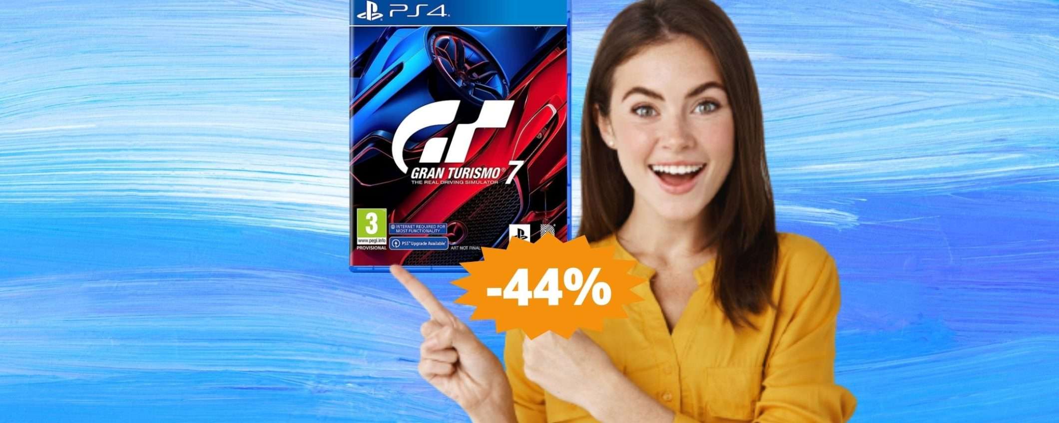 Gran Turismo 7 PS4: l'occasione che non puoi perdere su Amazon Gran Turismo 7 PS4: l'occasione che non puoi perdere su Amazon