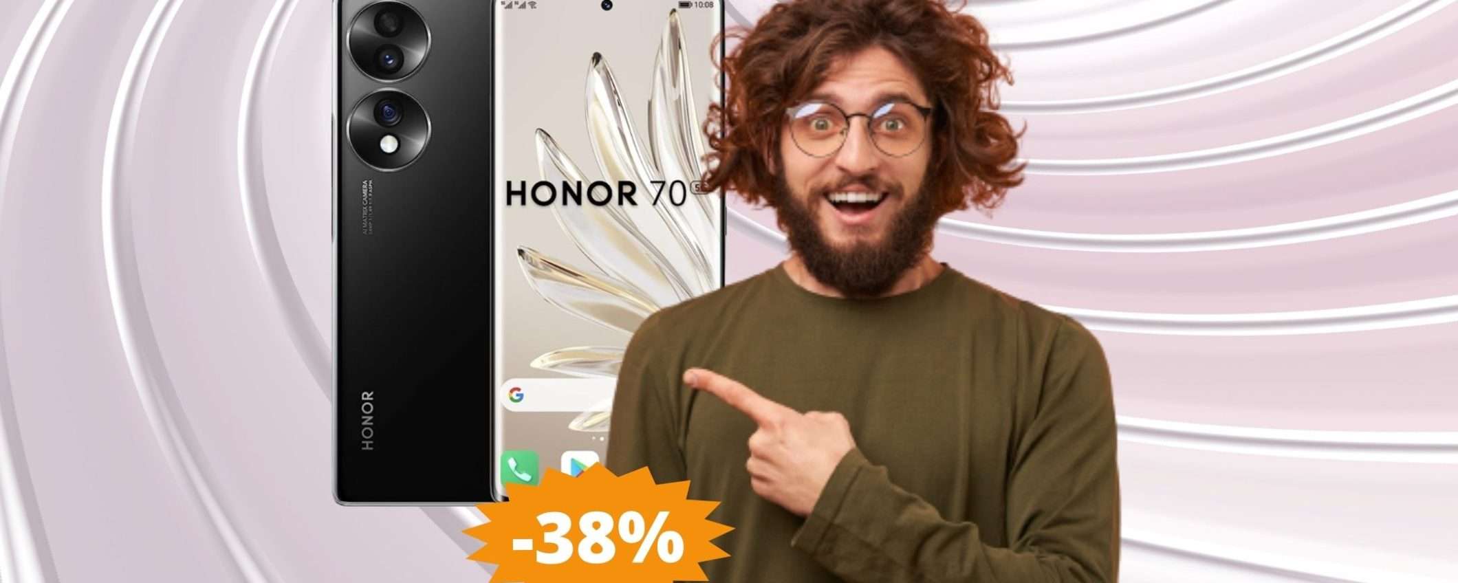 Honor 70: l'eccezionale medio gamma in MEGA sconto su Amazon Honor 70: l'eccezionale medio gamma in MEGA sconto su Amazon