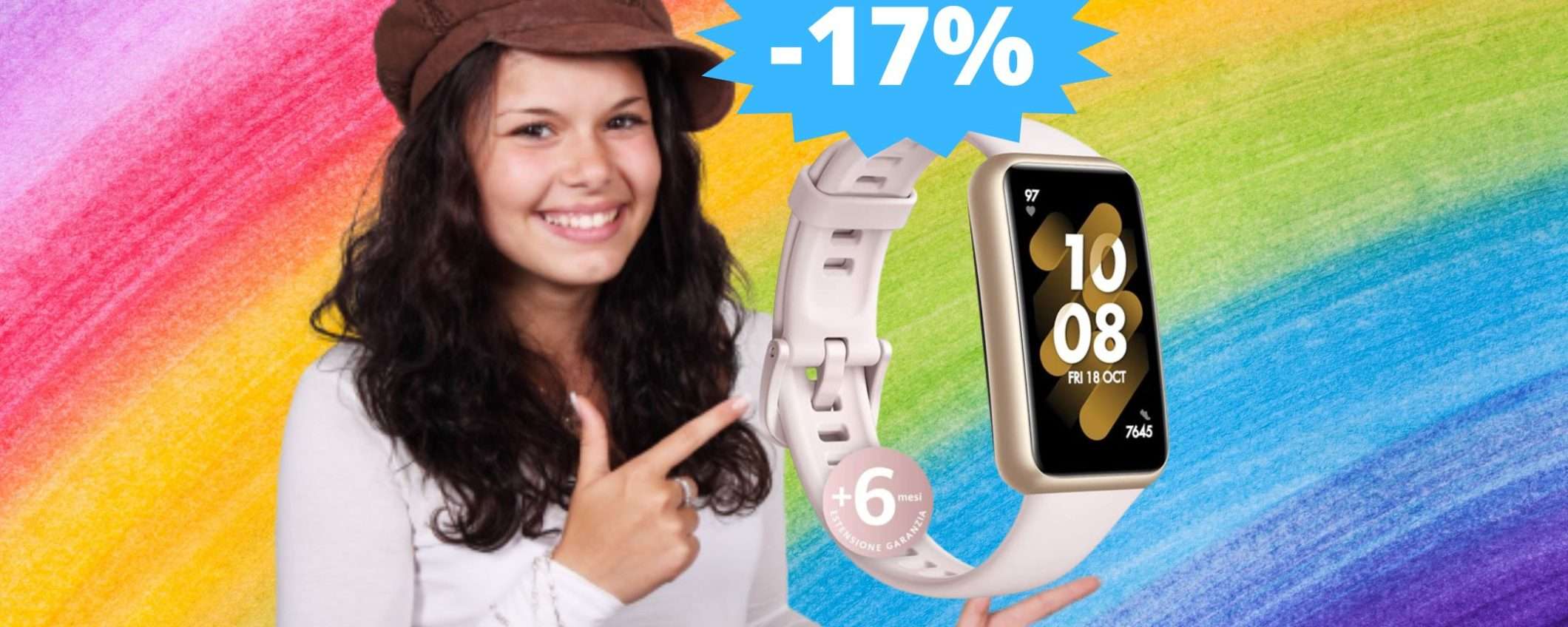 Huawei Band 7: raffinata, affidabile e in super sconto Huawei Band 7: raffinata, affidabile e in super sconto