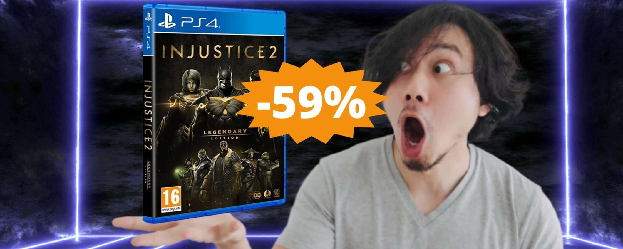 Injustice 2 per PS4: IMPERDIBILE sconto del 59% su Amazon Injustice 2 per PS4: IMPERDIBILE sconto del 59% su Amazon